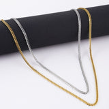 Women's Stainless Steel Necklace Fashion Chain – Jewelry Gift Ideas — 1
