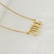 18K Stainless Steel 1990- Year Necklace – Jewelry Gift Ideas — 7