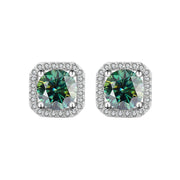 Women's Simple Graceful Moissanite Ear Studs – Gifts for Her — 9