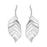 Women's S925 Silver Leaf Earrings – Gifts for Her — 5
