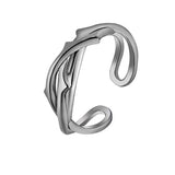 Thorns And Roses Couple Rings Pair – Gifts for Couples — 3