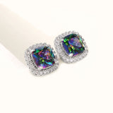 Colored Diamond Earrings European And American Fashion – Stylish Gifts — 2