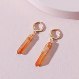 Women's Stone Crystal Teeth Geometric Earrings – Gifts for Her — 5