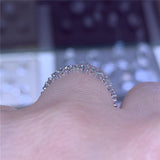 Simple Luxury Inlaid Waterdrop Rhinestone Rings – Gifts for Her — 8