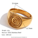 Fashion Temperament Fingerprint Ring For Women – Stylish Gifts — 4