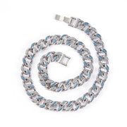 Fashion Starry Sky Blue Simple Punk Necklace – Jewelry Gift Ideas — 3
