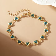 Sweet Beaded Candy Color Heart Bracelet – Jewelry Gift Ideas — 3