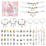 Children's Large Hole Beads Crystal DIY Bracelet – Jewelry Gift Ideas — 1