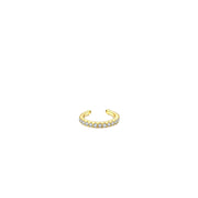 Simple S925 Silver Occidental Diamond Ear Clip Female – Gifts for Her — 15