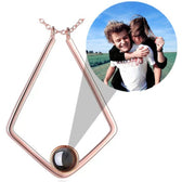 100 Languages Projection Necklace Personality – Jewelry Gift Ideas — 2