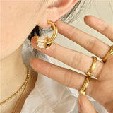 Women's Minimalist And Stylish Gold-plated Earrings – Gifts for Her — 3
