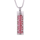 Cylinder Aromatherapy Pendant Titanium Steel – Jewelry Gift Ideas — 16