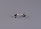 S925 Silver Retro Unisex Fashion Angel Wings Stud – Stylish Gifts — 6