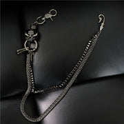 Punk Male Hip Hop Phants Zipper Non-mainstream Ghost – Gifts for Him — 6