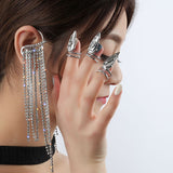 Detachable Silver Alloy Liquid Handmade Nail Ring – Beauty Gifts — 7