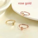 Fashion New Carved Birthday Flower Ring – Stylish Gifts — 2