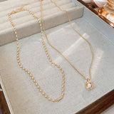 Women's Fashion Simple Irregular Pearl Double – Jewelry Gift Ideas — 4