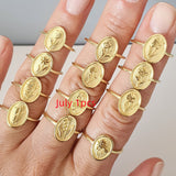 Fashion Personality December Flower Ring – Stylish Gifts — 15