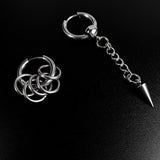 Titanium Steel Little Circle Arrow Tassel Pendant – Jewelry Gift Ideas — 3