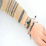 Aquatic Onyx Bracelet Ethnic Wind Braided – Jewelry Gift Ideas — 3