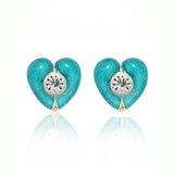 Fashion Personality Love Heart Earrings Women – Stylish Gifts — 6
