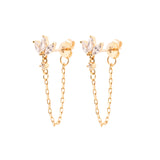 Artificial Gem Women's Ins Style Ear Chain Earrings – Stylish Gifts — 6