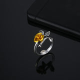 Alloy Personality Plant Ladies Rose Ring – Holiday Gift Ideas — 6