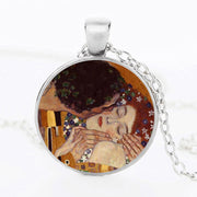The Kiss Starry Night Sunflower Glass Necklace – Jewelry Gift Ideas — 6