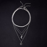 Women's Metal Alloy Moon Necklace – Jewelry Gift Ideas — 5