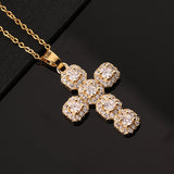 Classic Cross Shape Brass Micro Set Religious – Jewelry Gift Ideas — 5