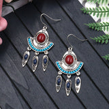 Women's Turquoise Accessories Alloy Tassel Long – Stylish Gifts — 1