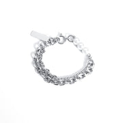 INS Men's Titanium Steel Bracelet Cross Style – Stylish Gifts — 7