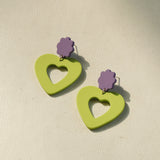 Ladies Fashion Clay Textured Acrylic Earrings – Stylish Gifts — 8