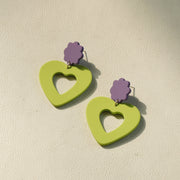 Ladies Fashion Clay Textured Acrylic Earrings – Stylish Gifts — 8