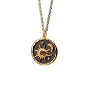 Bohemian Retro Pendant Necklace Sun And Moon – Jewelry Gift Ideas — 5
