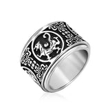 Men's Titanium Steel Cast Ring Turning Ring – Gifts for Him — 3