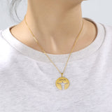 Personalized Silhouette Hollow Text JESUS Pendant – Jewelry Gift Ideas — 12