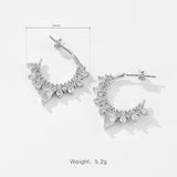 Fashion High Sense Irregular Design Earrings C- Ring – Stylish Gifts — 2