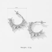 Fashion High Sense Irregular Design Earrings C- Ring – Stylish Gifts — 2