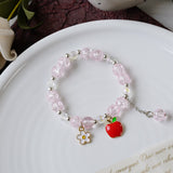 Women's Fashion Pearl And Crystal Beaded Bracelet – Stylish Gifts — 2