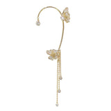 Butterfly Tassel Ear Clip Long Female Non-piercing – Gifts for Her — 3
