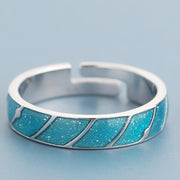 Meteor Shower Couple Rings Long Distance Nostalgic Men – Gifts for Her — 6