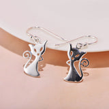S925 Sterling Silver Simple And Stylish Personality – Cat Lover Gifts — 5