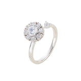 Spinning Ring Necklace Two-piece Work Zircon – Jewelry Gift Ideas — 13