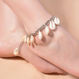 Shell Pendant Anklet Ethnic Style Handmade – Stylish Gifts — 8