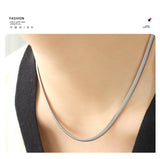 Metal Texture Gold-plated Stitching Soft Snake – Jewelry Gift Ideas — 12