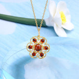 Vintage Hollow Out Flower Pendant – Jewelry Gift Ideas — 3