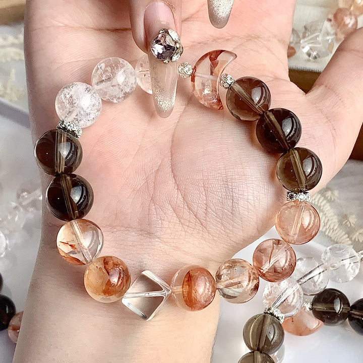 Natural Crystal Bracelet White Crystal Crystal – Jewelry Gift Ideas — 1
