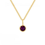 Fashion Personality Element Birthstone Necklace – Jewelry Gift Ideas — 3