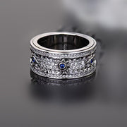 Fashion Eyelet Star Wheel Spinning Ring – Stylish Gifts — 12